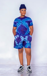 JAQUIE UNISEX ADIRE 2PCS - Tan & Tobe